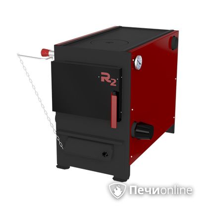 Твердотопливный котел Термокрафт R2 12 кВт конфорка термометр круглый выход в Оренбурге